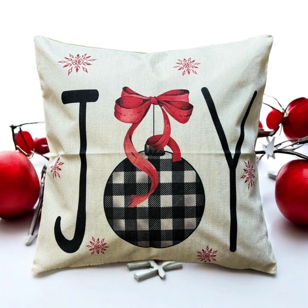 Christmas Cushion Joy