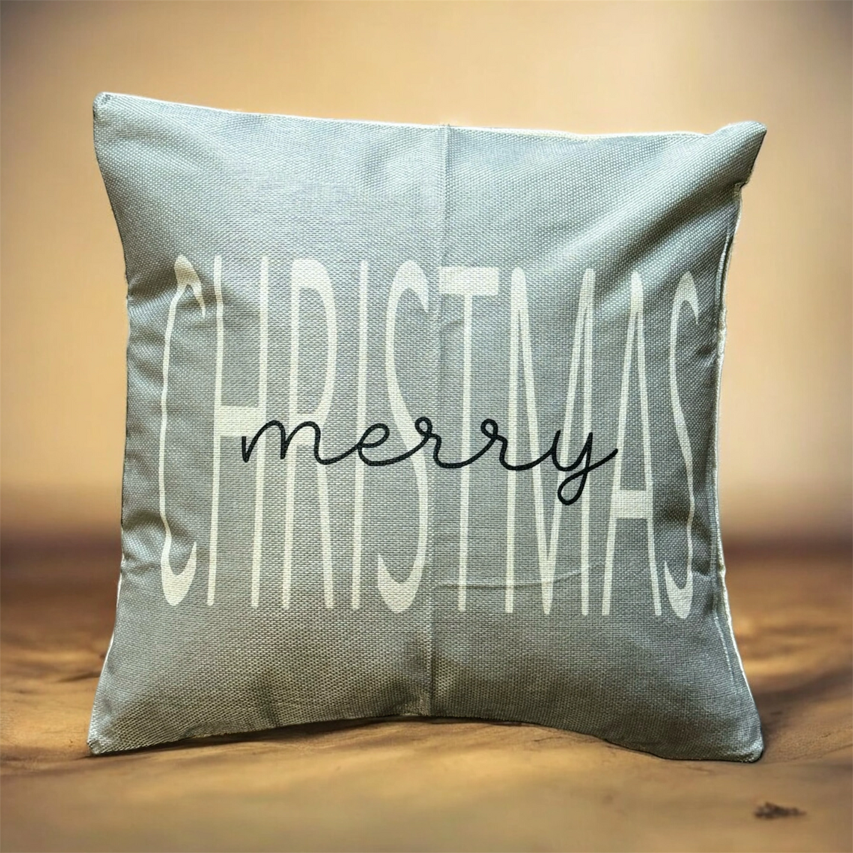 Christmas Cushion Silver Christmas