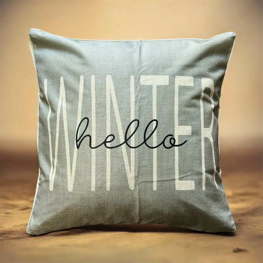 Christmas Cushion Winter